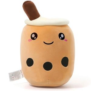 Stuffed Boba Tea Plush Eye Opened
